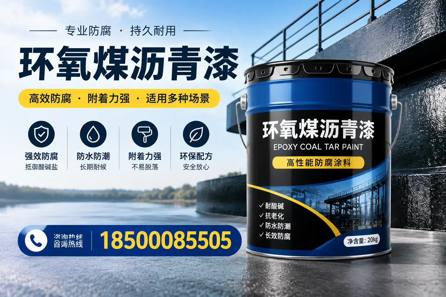环氧煤沥青漆在不同气候条件下的表现分析,休宁适用性